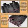 TACOBRO [Full-Coverage ] Center Console Organizer Compatible with 2019-2022 Chevy