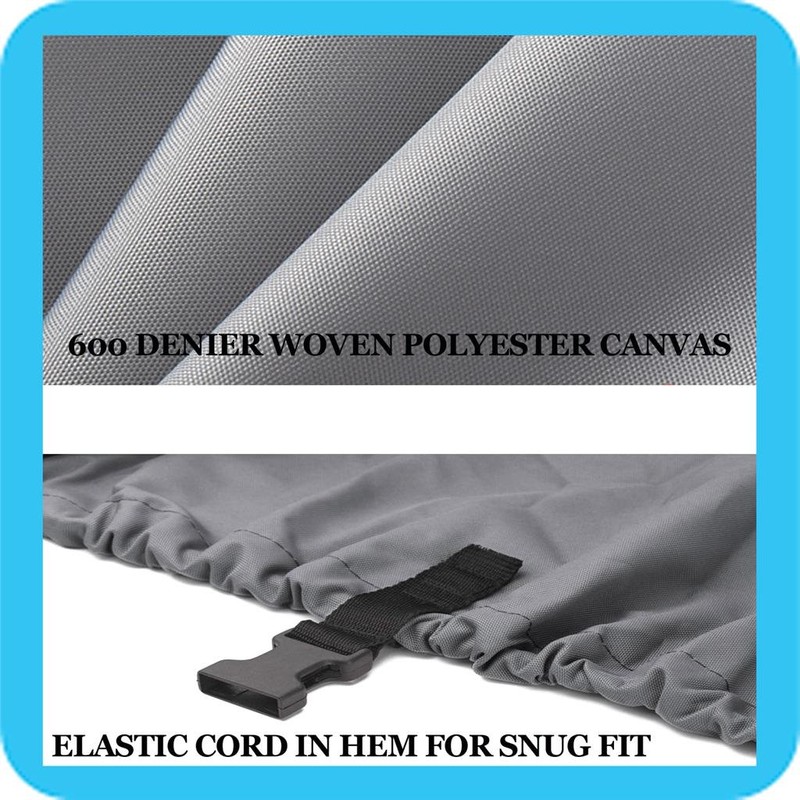 SBU Boat Cover Compatible for WAR Eagle 860 LDSV/Side Console