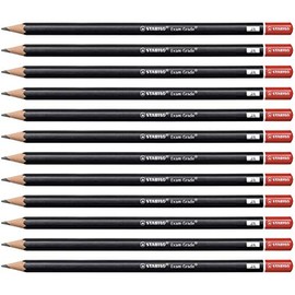 STABILO Graphite Pencil Exam Grade - Pack of 12-2B