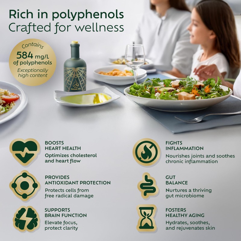 Noor Fes Noor Fs Award Winning Polyphenol Rich Olive Oil