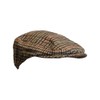 WALKER AND HAWKES - Wool Blend Braxton Flat Cap -