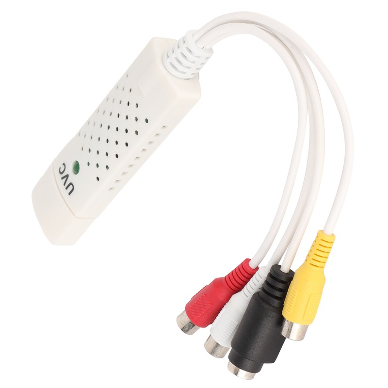 USB Video Capture Card DriveFree Monitoring Computer Accessory with 1Channel