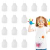 KUUQA 16Pack Kids Art Aprons Bulk White Children Painting Aprons
