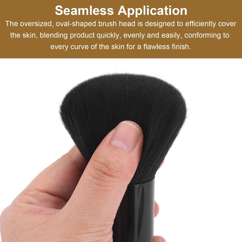 Tanning Brush for Self Tan, Large Vegan Kabuki Brush Soft