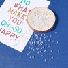 Pandahall 450pcs Clear Soft Plastic Earring Back Stopper