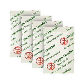 O2frepak 20CC(300-Pack) Food Grade Oxygen Absorbers Packets for Home Made Jerky and Long Term Food Storage,With Oxygen Indicator In Vacuum Bag and 3 times Oxygen Absorption Capacity