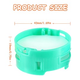 JAMHER 4Pack Odor Neutralizer Replacement Cartridge fit for Shark AZ3000 AZ3002 HZ3000 IZ862H IZ562H ZD550 ZU102 LA702 Odor Elimination Replacement 1541FC3000(Lemon/Bluebell/Lavender/Original)