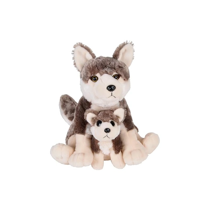 Rhode Island Novelty 12" AND 6" BIRTH OF LIFE WOLF