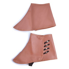 Bristol Novelty BA719 Steampunk Spats Brown, Mens, One Size