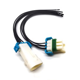 5 pin Male and Female Sealed Headlight Assembly Pigtail Connector Compatible with GM Pontiac G6（2PCS）