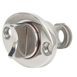Boat Drain Plug Stainless Steel Strong Durable 0.75in Thread Diameter Marine Drain Plug for Boat