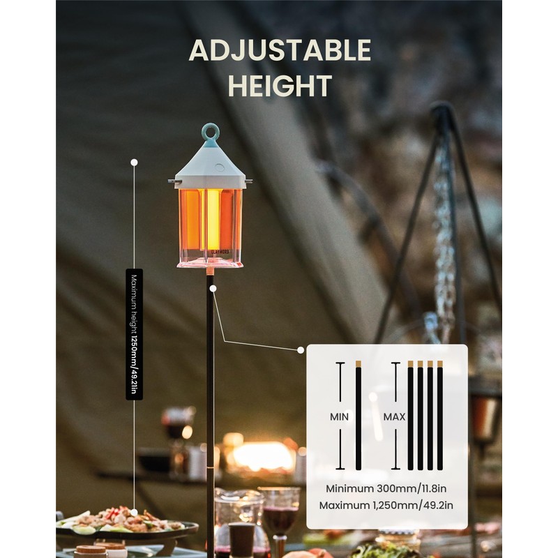 Prism CLA-D01 Claymore Multi Pile-Driver Universal Lantern Stand
