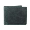 STARHIDE Mens Designer RFID Blocking Genuine Distressed Hunter Leather Trifold