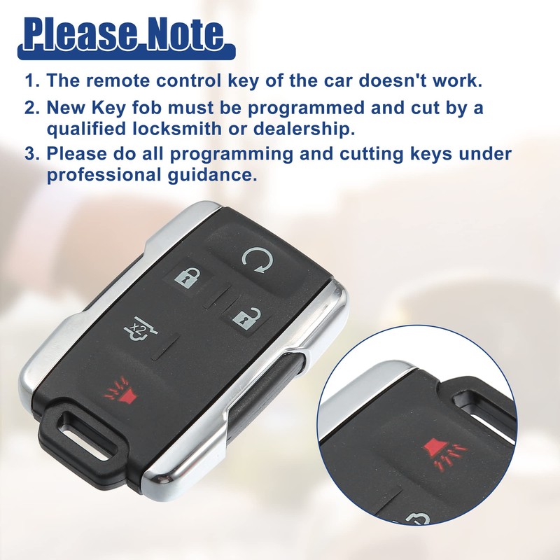 ACROPIX 315 MHz Key Fob Keyless Entry Remote Fit for