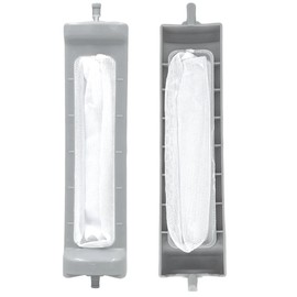 Winova Washing Machine Lint Filter - Sharp Lint Filter Compatible Waste Removal Net - Easy to Clean and Washable - Set of 2