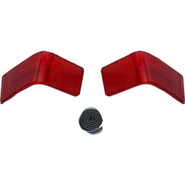 Custom Dynamics CD-TP-LENS-R Tour-Pak Replacement Taillight Lens - Red