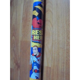 Rescue Heroes Gift Wrap One Roll Ambassador 15 sq ft 30" Wrapping Paper