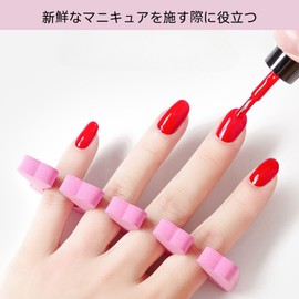 Yurakt Nail Art Separator Foot Separator Sponge Toe Separator Manicure Pedicure Accessories 40 pcs for Limbs
