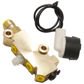 Aynaxcol 172-1353 Proportioning Valve Disc/Drum Disc Front Drum Rear Brake, Brass Brake Proportioning Valve With Connector, Replacement for GM Classic Car and Truck