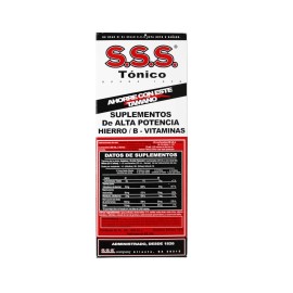 SSS TONIC S.S.S. Tonic Liquid a High Potency Iron/ B-Vitamin Supplement 20 Fl Oz Pack of 3