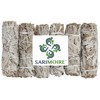 SARIMOIRE White Sage Smudge Sticks - 6-4" Sage Bundles -