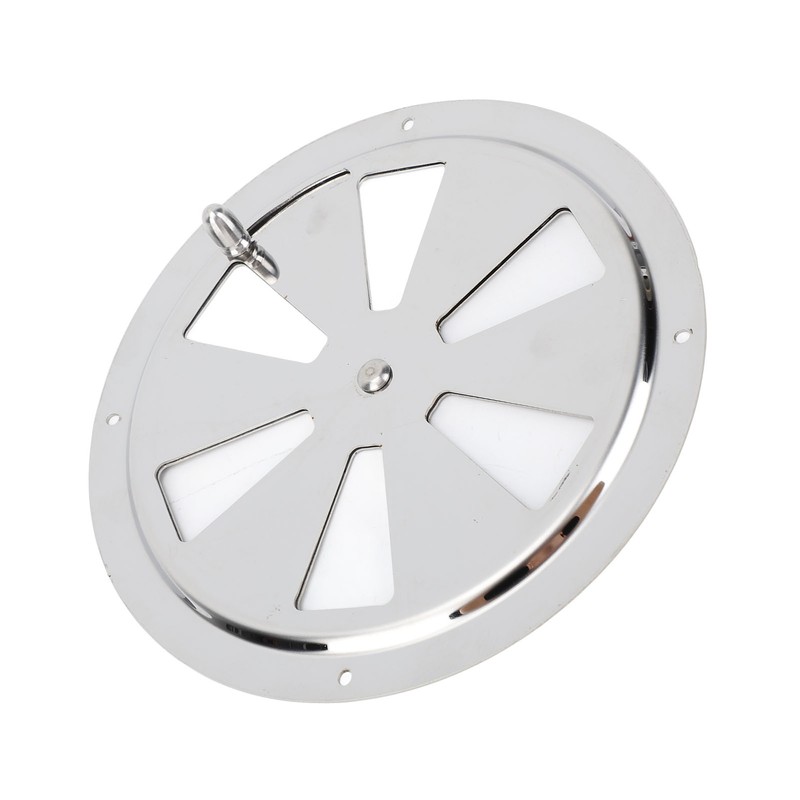 Cabin Ventilation Plate Marine Grade Stainless Steel Round Louver Vent