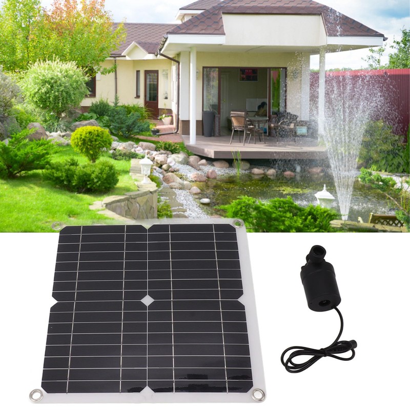 Solar Water Pump Kit with Timing Controller, Solar Powered Water