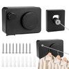 Raxfekro 4.2 m Extendable Stainless Steel Washing Line Extendable Wall