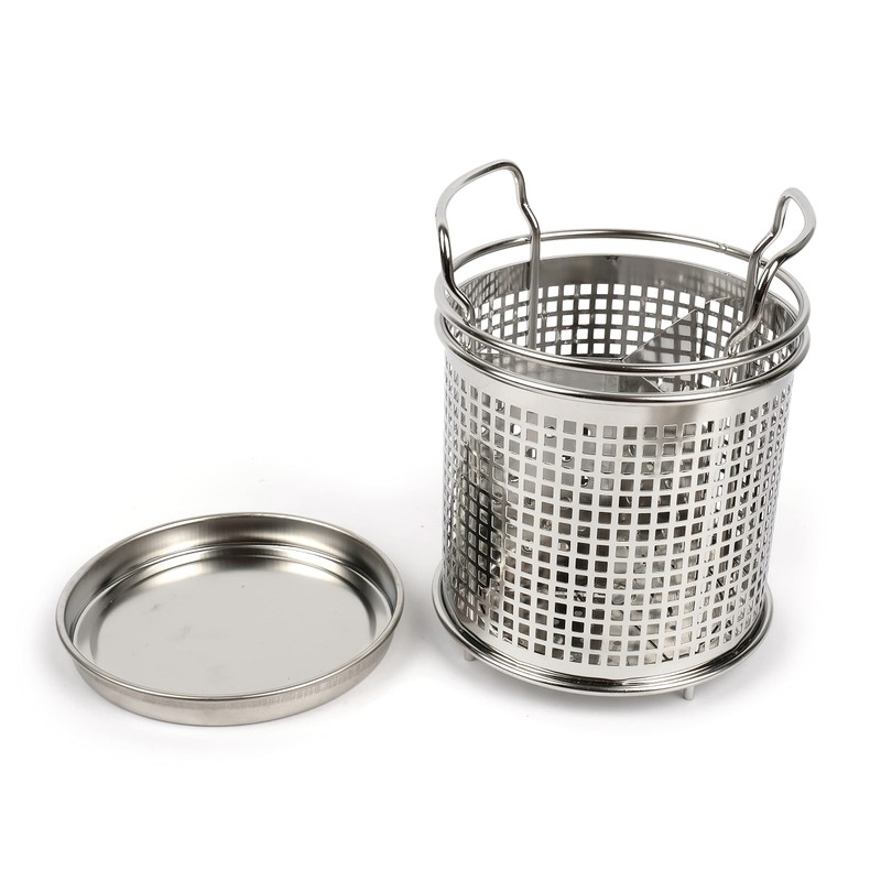 LENITH Stainless Steel Kitchen Round Utensil Holder - Weighted Base