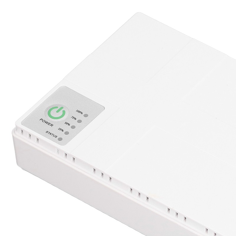 Mini UPS Battery Backup 10400mAh 5V 9V 12V POE 15V