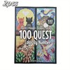 100 QUEST Color By Number Geometric Shapes Coloring Book -