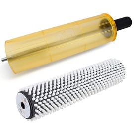RaceWax Snowboard 300mm Roto Brush Wax Kit Axle-Shield with Nylon Brush - Snowboard waxing kit