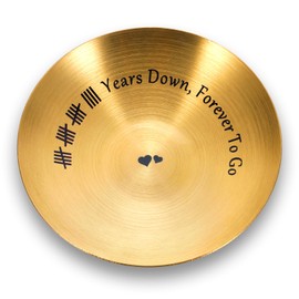 19th Anniversary Bronze Gifts - 19 Year Bronze Anniversary Wedding Gifts for Husband Wife 19th Anniversary Jewelry Tray, 19 Years Anniversary Decorations for Him Her Bronze Gifts for 19 Anniversary