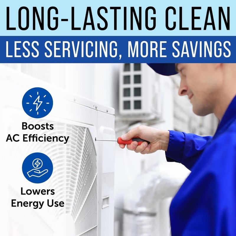 Maplefield Concentrated AC Coil Cleaner - Deep Condenser Coil Cleaning