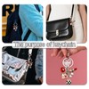 Bow Keychain for Purse Car Keys Chain Lipstick Lip Keychain