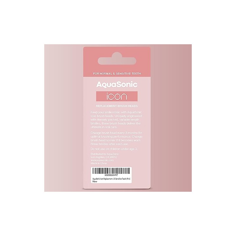 Aquasonic - Cabezales de repuesto AquaSonic Icon | 2 cabezales