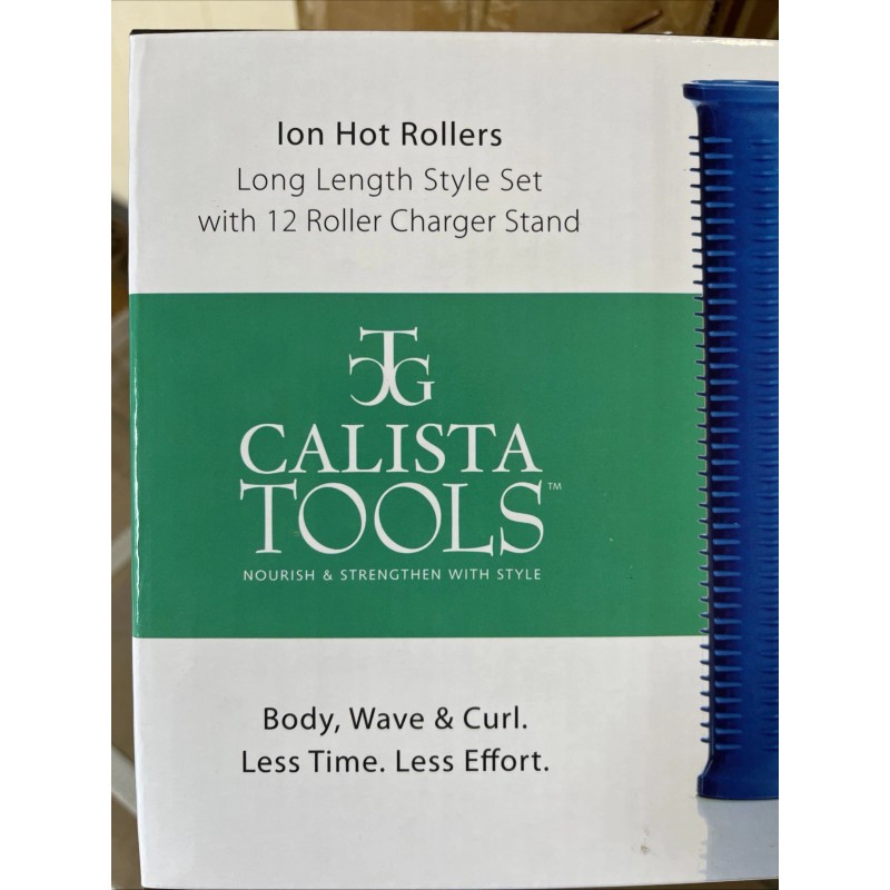 Calista Tools Ion Hot Rollers Long Length Style Set with