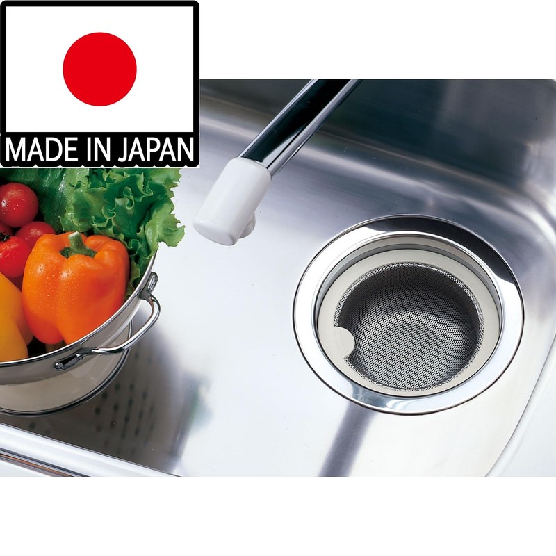 Belca Drain Strainer, Stainless Steel, Shallow Strainer Basket
