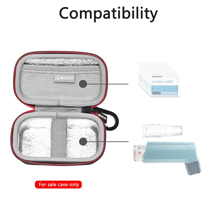 RLSOCO Case for Adults and Kids Asthma Inhaler by RLSOCO