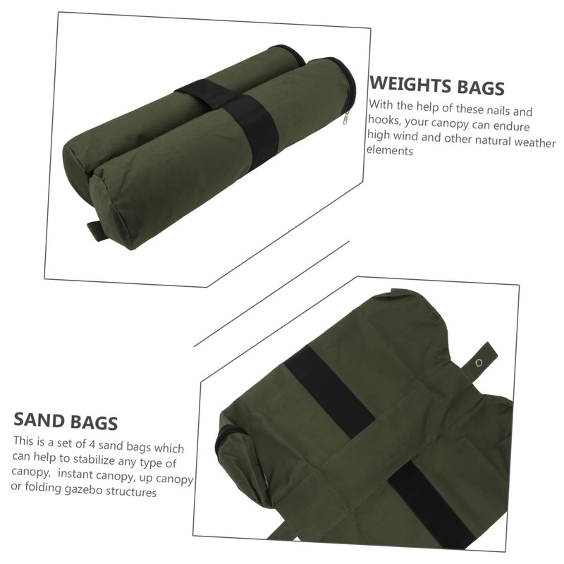 Levemolo Instant Canopy Support 4pc Canopy Weights Bags Strong Anchor