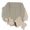 NLQR Front Driver Side Bottom Replacment Seat Cover Leather Tan