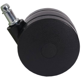 Set of 5 universal castors T533, office chair castors, chair castors, 150 kg load capacity, heavy duty diameter 11 mm