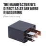 MLY Automotive 12V Relay, 30A 5-Pin Starter Relay, Waterproof Multi-Purpose
