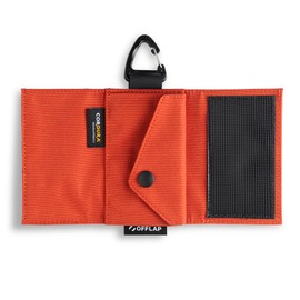 [OFFLAP] Commuters' KeyWallet Commuter Key Wallet Bicycle Commuter Trifold Wallet, orange, Small