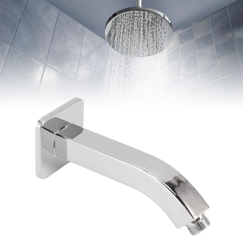 Shower Arm Extension Tube Brass Shower Head Extender Home Decoration