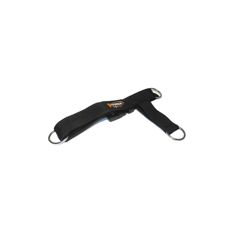 1 Pair Gym Foot Shoe Strap (Unisex) Black 3-D Ankle/Foot