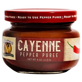 Cayenne - Louisiana Pepper Exchange - Fresh Pepper Replacement (Cayenne Pepper Puree) 2 Jars - Plant-Based, Gluten-Free. Replace Fresh Pepper and Cayenne Powder, Great for Seafood Boils, Cajun and Creole Dishes, and Bloody Mary Mixes - Cayenne Pepper Replacement