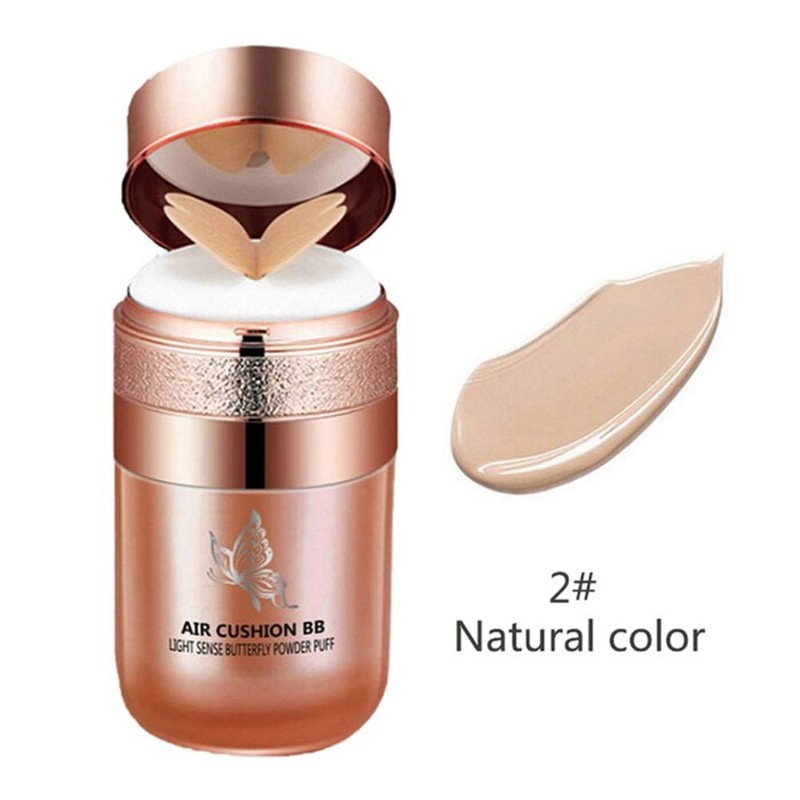 WBTY Butterfly Cushion BB Cream, Air Cushion Cream, Moisturizing Concealer
