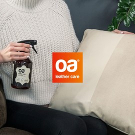 OA Leather Care Lederreiniger Auto & Ledercouch (250ml) - 100% PFC frei - Lederpflege für effektive Leder Reinigung - Leder & Kunstleder Reiniger für Sofa, Autositze, Handtasche, Schuhe, Jacke etc.
