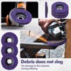 Landhoow 20 Pcs Strip Discs Rust Remover Wheel 4" x